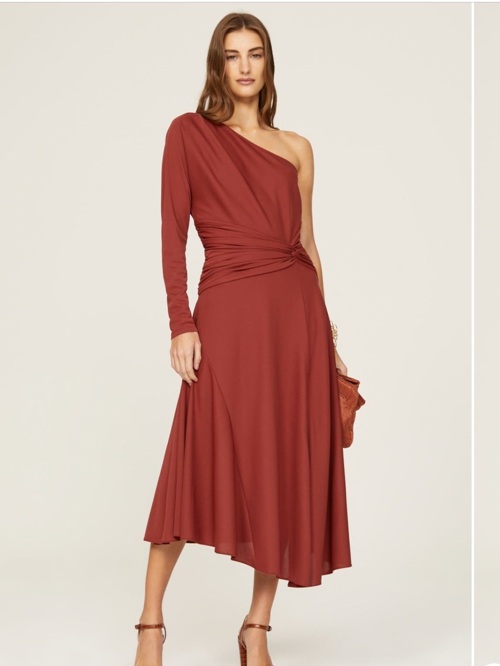 Tanya Taylor one Shoulder “Wilona” Dress Size 0